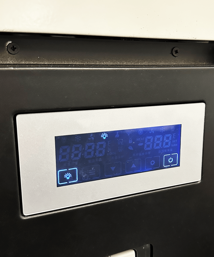 Speiseeisvitrine Phuket 9x5L – LED & Umluft – 285 L Eis-Theke