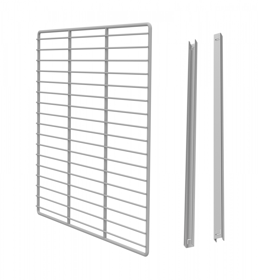 Rost Mit Führungsschienen 2/1Gn