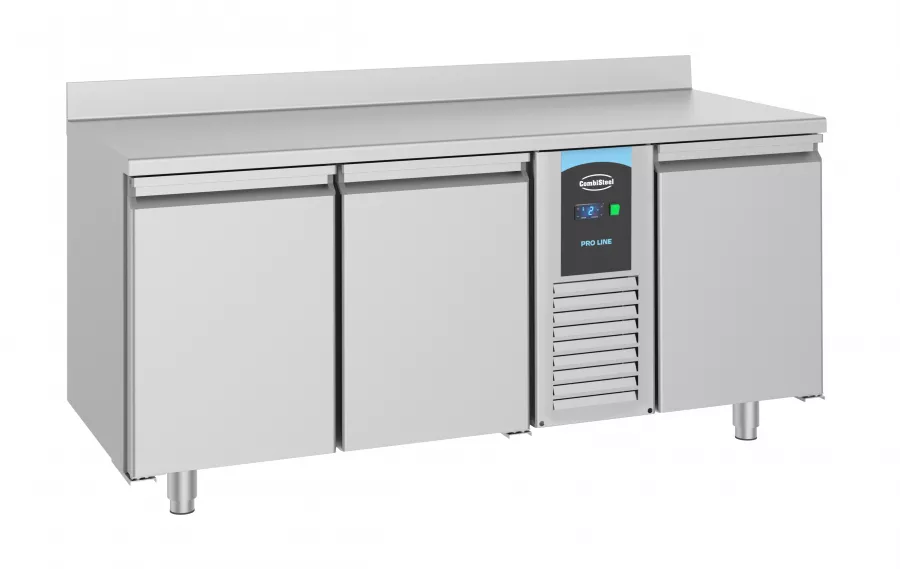 700 Kühltisch Aufkantung 3 Türen Mono Block