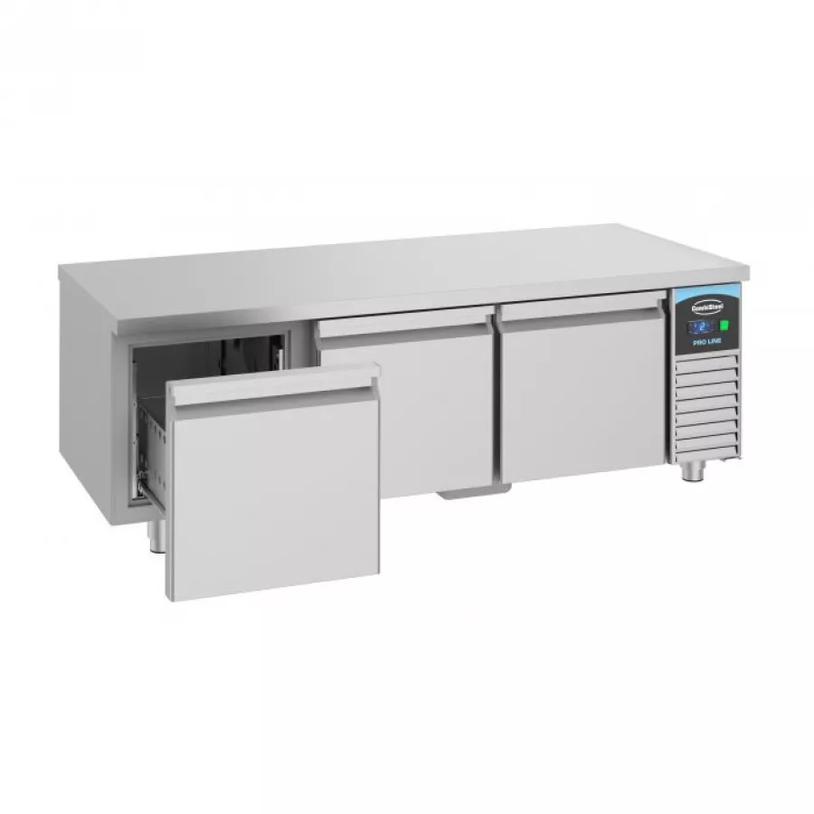 Kühltisch Cocktailbar 3 Türen – 280 l – Edelstahl – Barkühltisch Kühltisch Cocktailbar 3 Türen – 280 l – Edelstahl – Barkühltisch