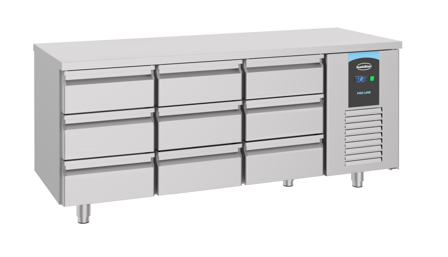 700 koelwerkbank 9 laden