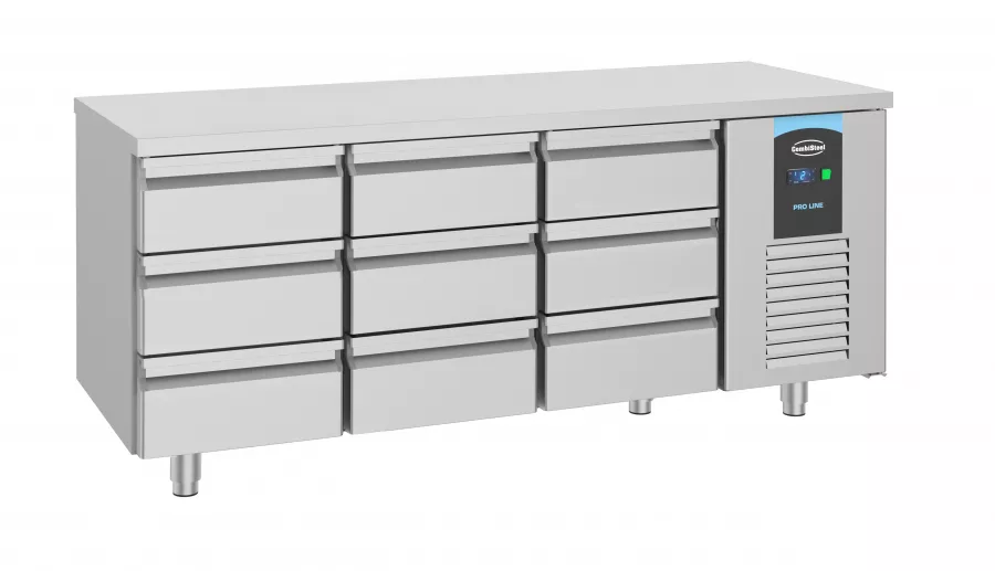 700 Kühltisch 9 Schubladen