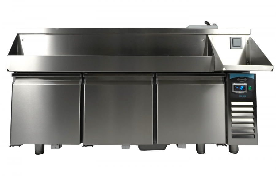 Kühltisch mit Cocktailbar-Station – 3 Türen – 280 l
