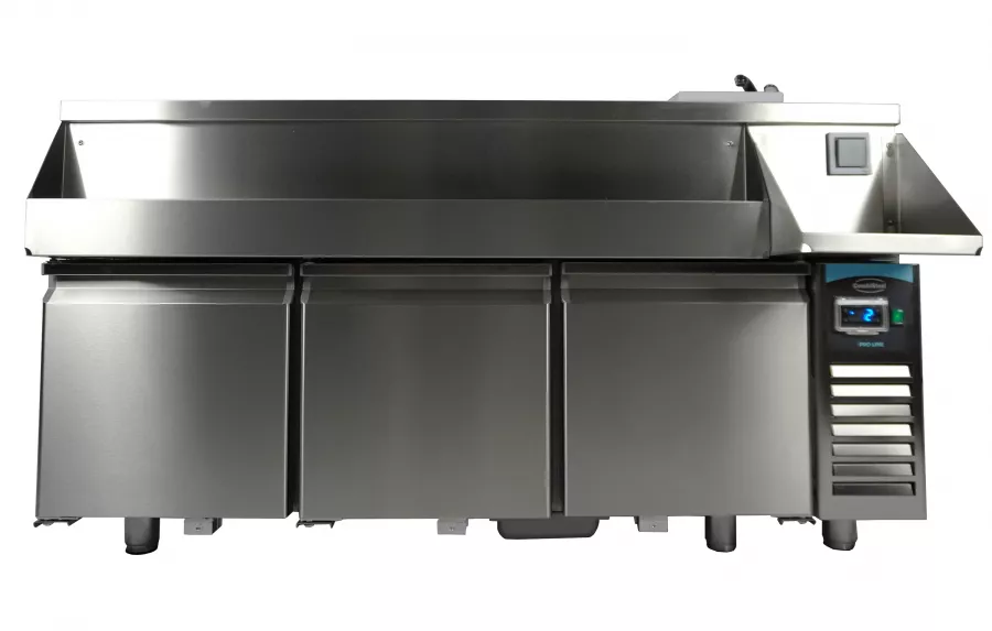 Kühltisch mit Cocktailbar-Station – 3 Türen – 280 l Kühltisch mit Cocktailbar-Station – 3 Türen – 280 l