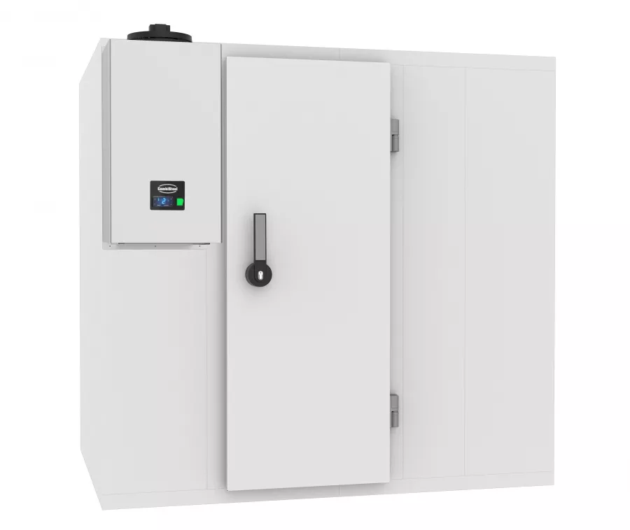 Kühl- und Frosterzelle 2400×4200 mm – Edelstahlboden Kühl- und Frosterzelle 2400×4200 mm – Edelstahlboden