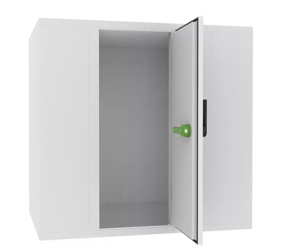 Kühl- und Frosterzelle 2400×4200 mm – Edelstahlboden Kühl- und Frosterzelle 2400×4200 mm – Edelstahlboden