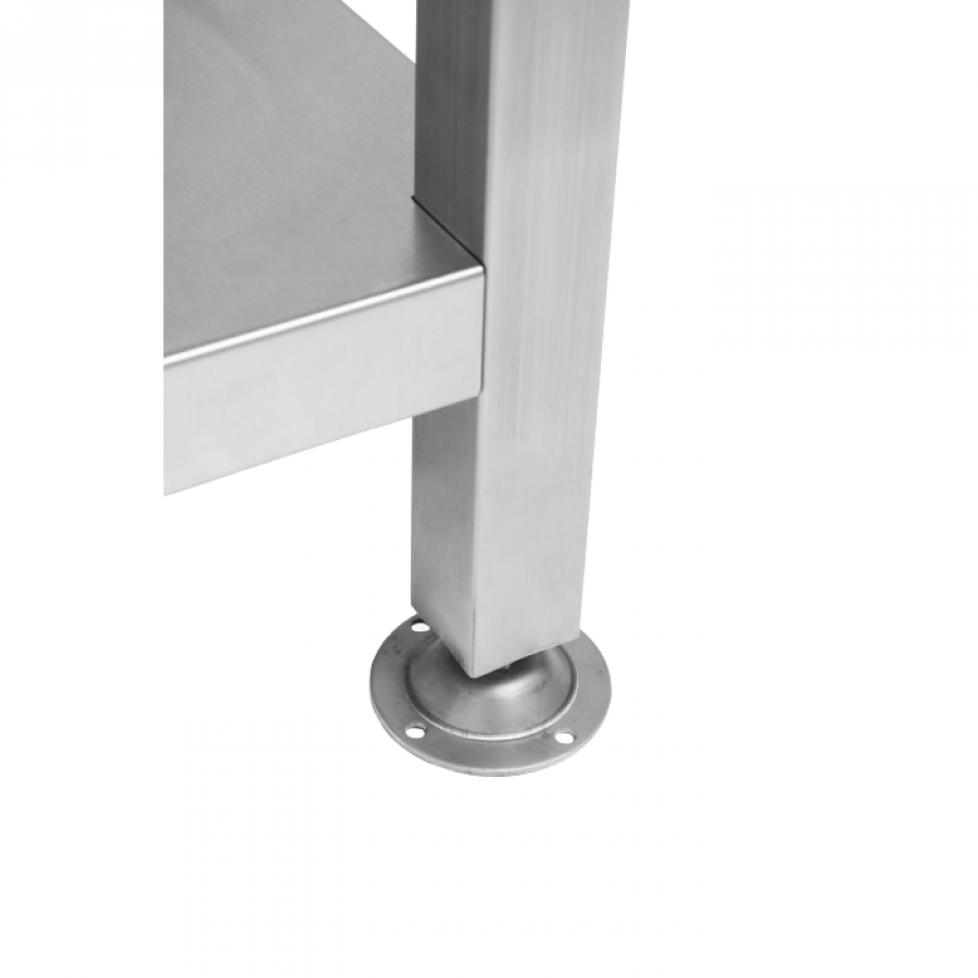 Cocktailbarstation Edelstahl 900 mm mit Speed Rail & Eisschale – Kompakte Barstation