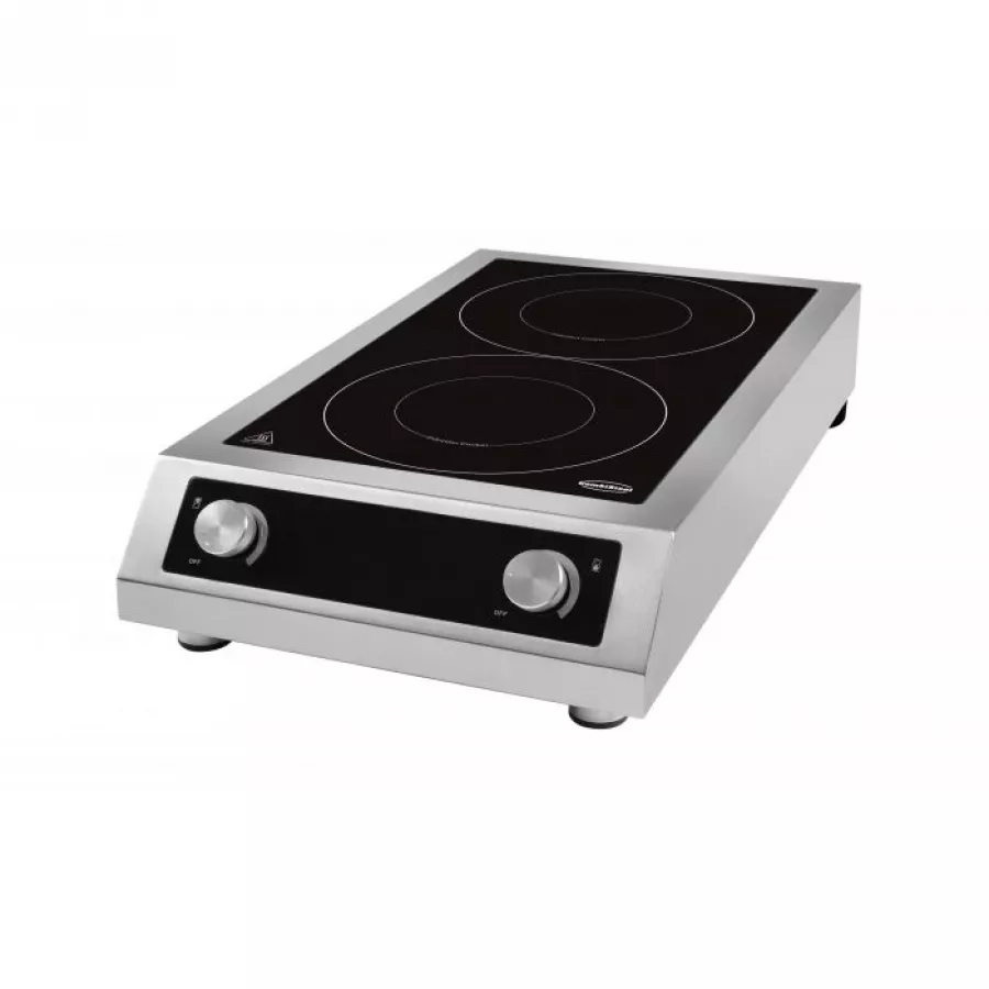 Induktionskochfeld 2-Zonen – 7 kW – Tischgerät – 400 V – Combisteel – Gastronomie Induktionskochfeld 2-Zonen – 7 kW – Tischgerät – 400 V – Combisteel – Gastronomie