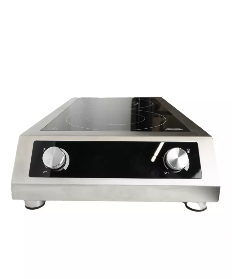 Induktionskochfeld 2-Zonen – 7 kW – Tischgerät – 400 V – Combisteel – Gastronomie Induktionskochfeld 2-Zonen – 7 kW – Tischgerät – 400 V – Combisteel – Gastronomie