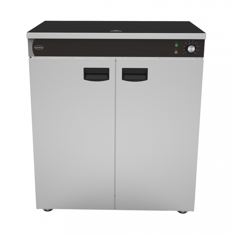Teller Wärmeschrank 750x485x850 mm Edelstahl