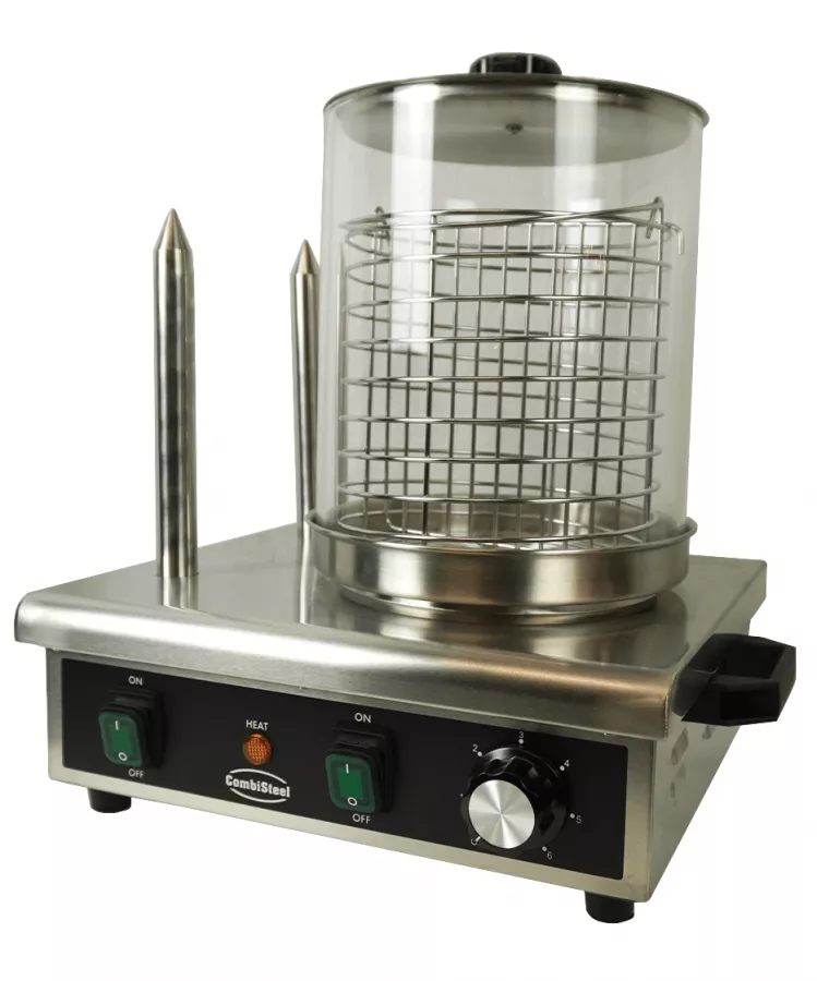 Hot Dog Gerät Mit 2 Brotwärmer