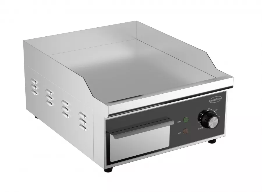Elektrische Grillplatte glatt – Profi-Tischgrill Elektrische Grillplatte glatt – Profi-Tischgrill