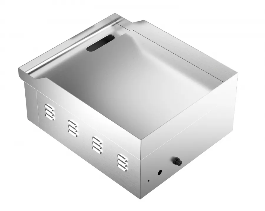 Elektrische Grillplatte glatt – Profi-Tischgrill Elektrische Grillplatte glatt – Profi-Tischgrill