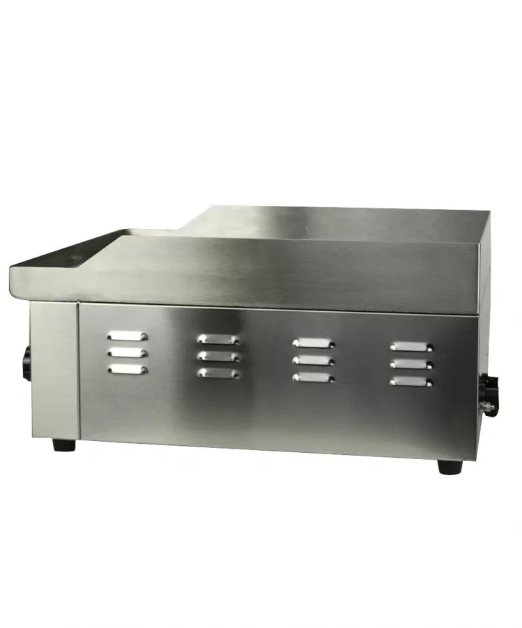 Gerillte Elektro-Grillplatte – Profi-Tischgrill Gerillte Elektro-Grillplatte – Profi-Tischgrill