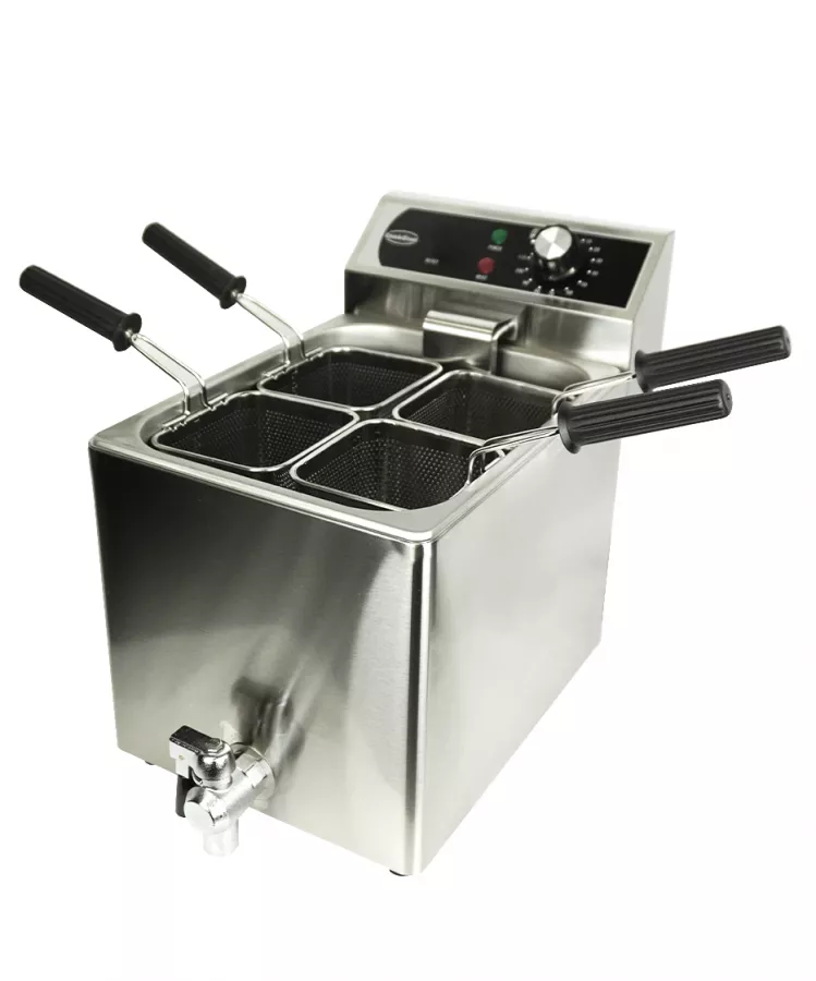 Elektrischer Nudelkocher 8 L – 4 Körbe – Tischgerät Elektrischer Nudelkocher 8 L – 4 Körbe – Tischgerät