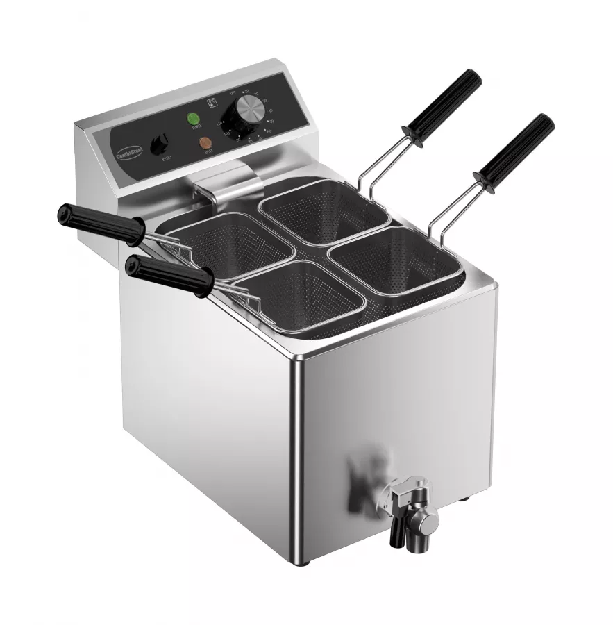Elektrischer Nudelkocher 8 L – 4 Körbe – Tischgerät Elektrischer Nudelkocher 8 L – 4 Körbe – Tischgerät