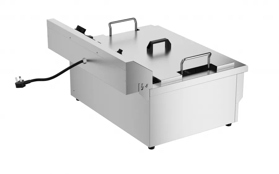 25 L Tischfritteuse – Leistungsstarke Profi-Fritteuse mit Ablassventil 25 L Tischfritteuse – Leistungsstarke Profi-Fritteuse mit Ablassventil