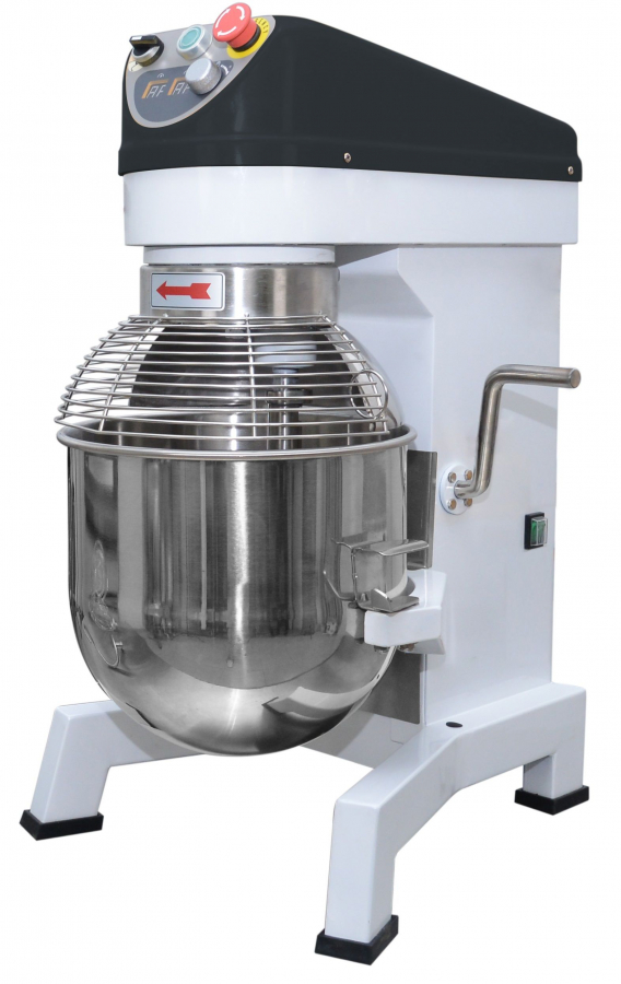 Planetenmischer 20 L – 10 Stufen – 1 kW – 230 V – Weiß
