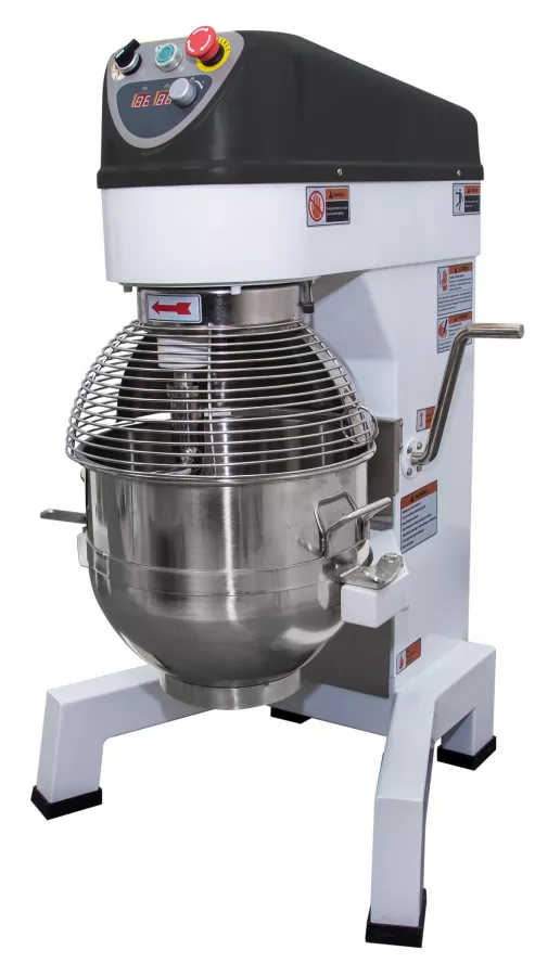 Planetenmischer 30 L – 10 Stufen – 1,5 kW – 230 V – Weiß Planetenmischer 30 L – 10 Stufen – 1,5 kW – 230 V – Weiß