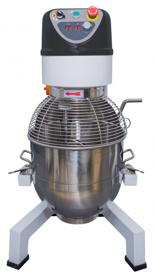 Planetenmischer 30 L – 10 Stufen – 1,5 kW – 230 V – Weiß