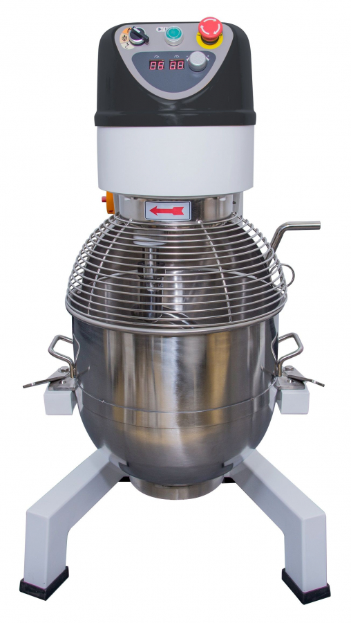 Planetenmischer 40 L – 10 Gänge – 1,5 kW – 230 V – Weiß