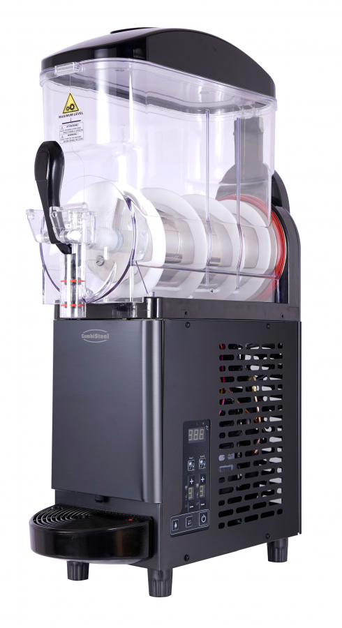 Slush-Maschine 12 l – 1 Behälter – Schwarz – Tischgerät