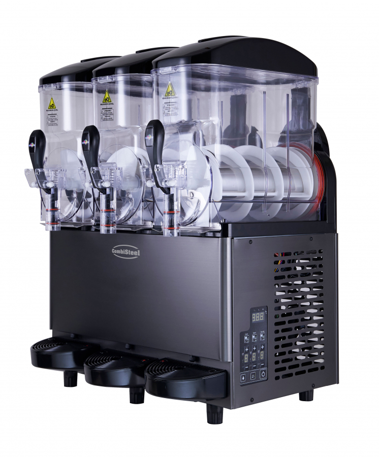 Slush-Maschine 3×12 l – Dreifachgerät – Tischmodel 230 V