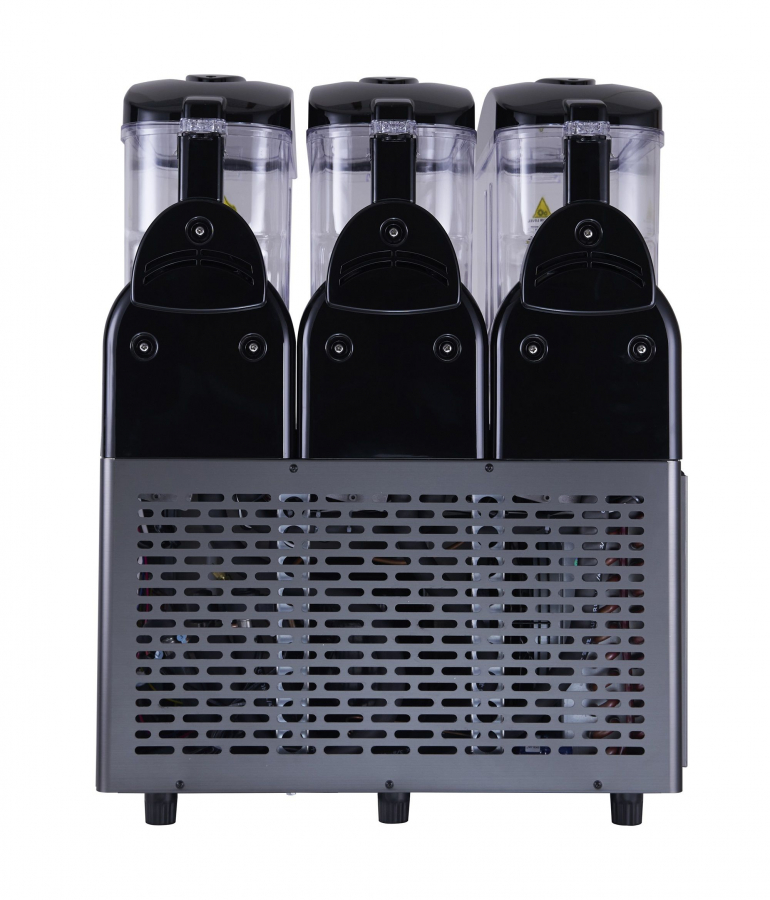 Slush-Maschine 3×12 l – Dreifachgerät – Tischmodel 230 V