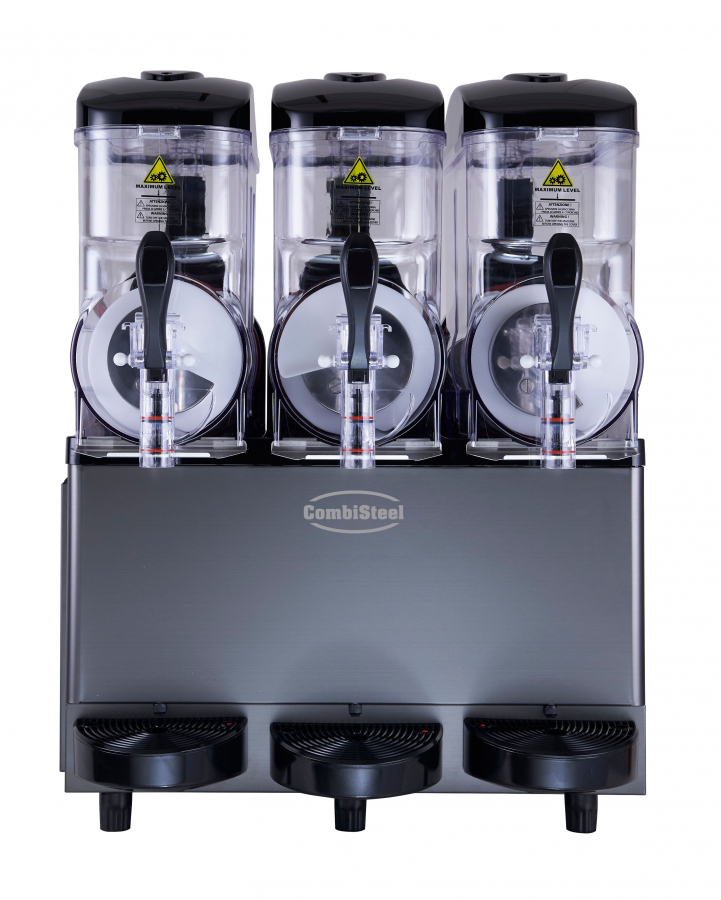 Slush-Maschine 3×12 l – Dreifachgerät – Tischmodel 230 V