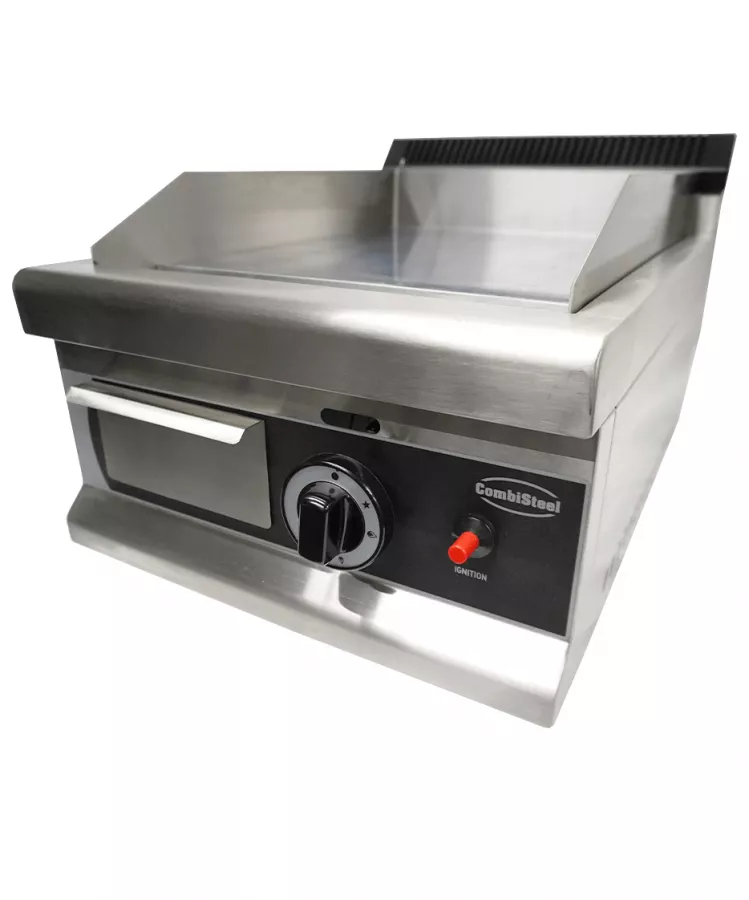 Gas Grillplatte Chrom 400, 3 kW, Edelstahl AISI 201, inkl. Umrüstsatz Gas Grillplatte Chrom 400, 3 kW, Edelstahl AISI 201, inkl. Umrüstsatz