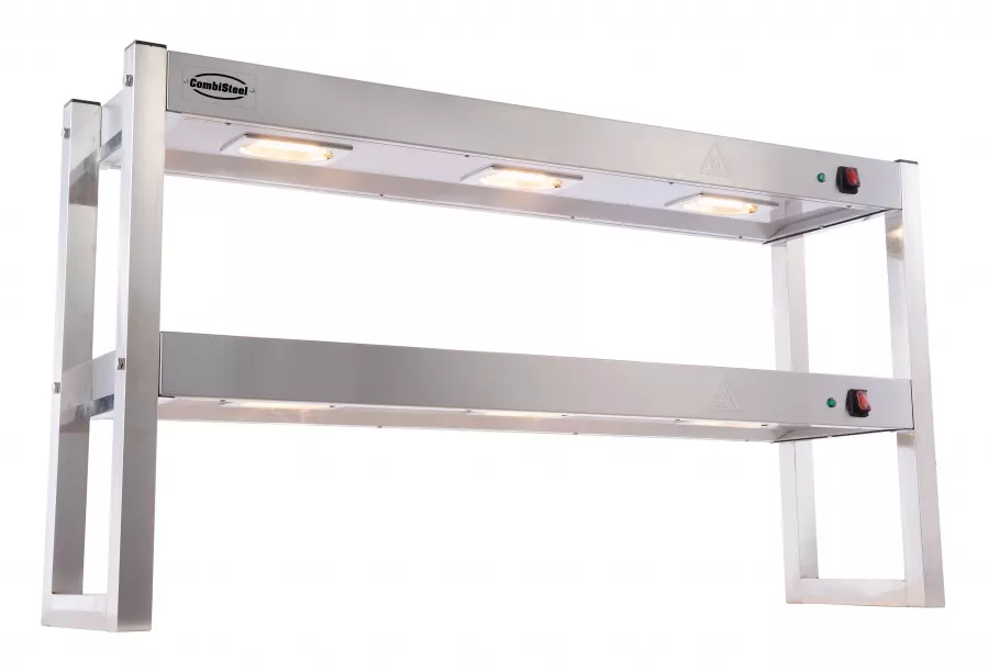 Aufsatzbord Halogen 2-stufig 1200