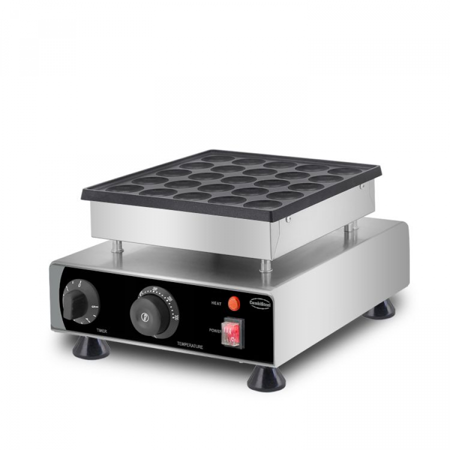 Poffertjes Waffeleisen – 25 Stück Ø4,5 cm – 0,9 kW – Tischgerät – Combisteel