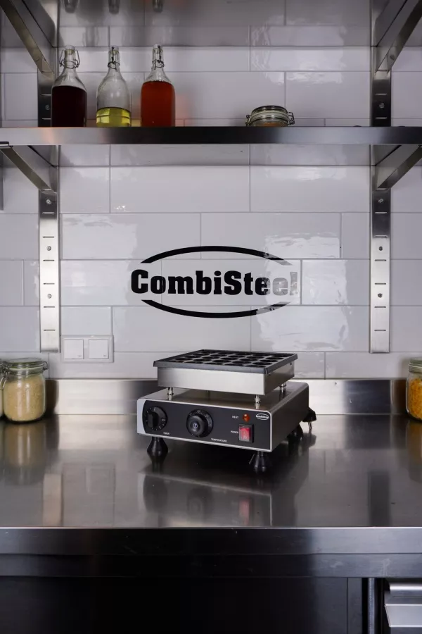 Poffertjes Waffeleisen – 25 Stück Ø4,5 cm – 0,9 kW – Tischgerät – Combisteel