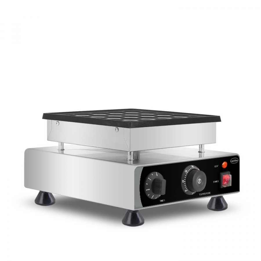 Poffertjes Waffeleisen – 25 Stück Ø4,5 cm – 0,9 kW – Tischgerät – Combisteel