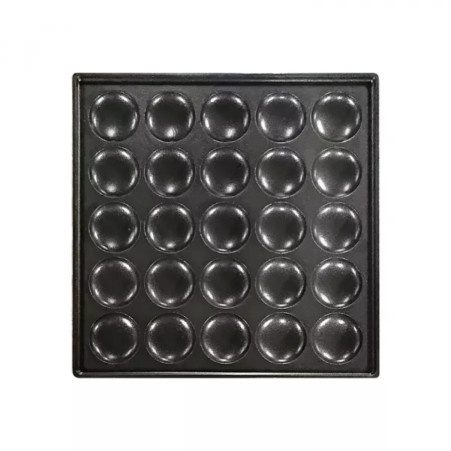 Poffertjes Waffeleisen – 25 Stück Ø4,5 cm – 0,9 kW – Tischgerät – Combisteel