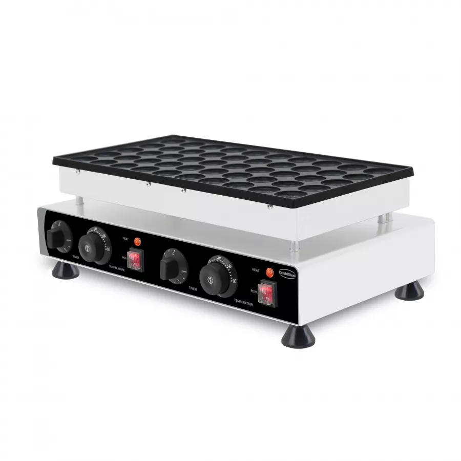 Poffertjes Waffeleisen – 50 Stück Ø4,3 cm – 1,8 kW Poffertjes Waffeleisen – 50 Stück Ø4,3 cm – 1,8 kW