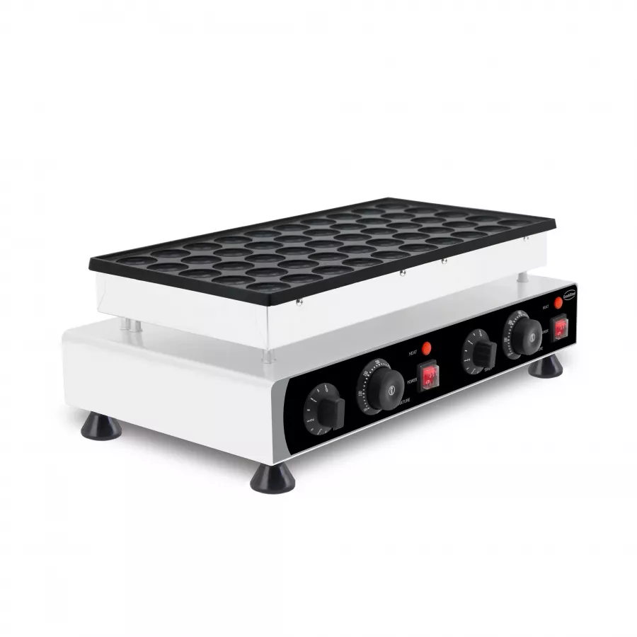 Poffertjes Waffeleisen – 50 Stück Ø4,3 cm – 1,8 kW Poffertjes Waffeleisen – 50 Stück Ø4,3 cm – 1,8 kW