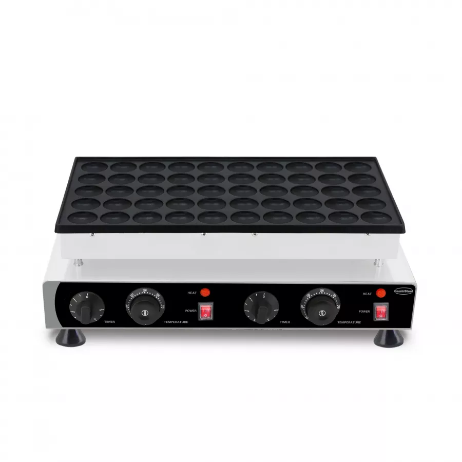 Poffertjes Waffeleisen – 50 Stück Ø4,3 cm – 1,8 kW Poffertjes Waffeleisen – 50 Stück Ø4,3 cm – 1,8 kW