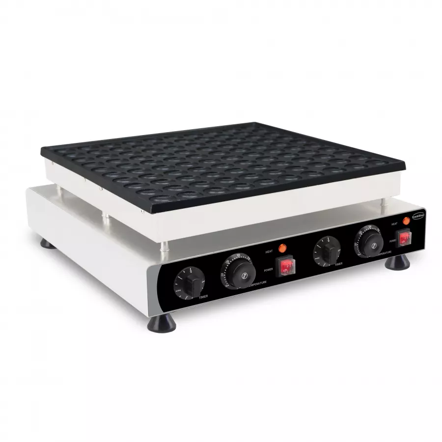 Waffeleisen – 100 Stück Ø4 cm – 2,4 kW – Edelstahl Waffeleisen – 100 Stück Ø4 cm – 2,4 kW – Edelstahl