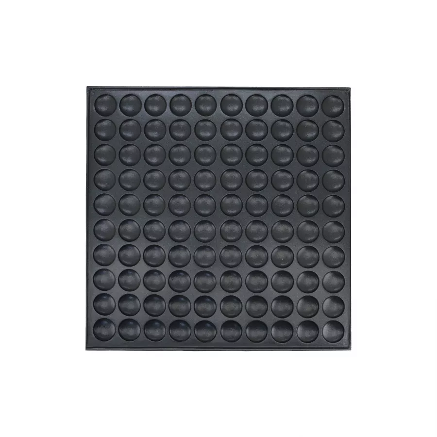 Waffeleisen – 100 Stück Ø4 cm – 2,4 kW – Edelstahl Waffeleisen – 100 Stück Ø4 cm – 2,4 kW – Edelstahl