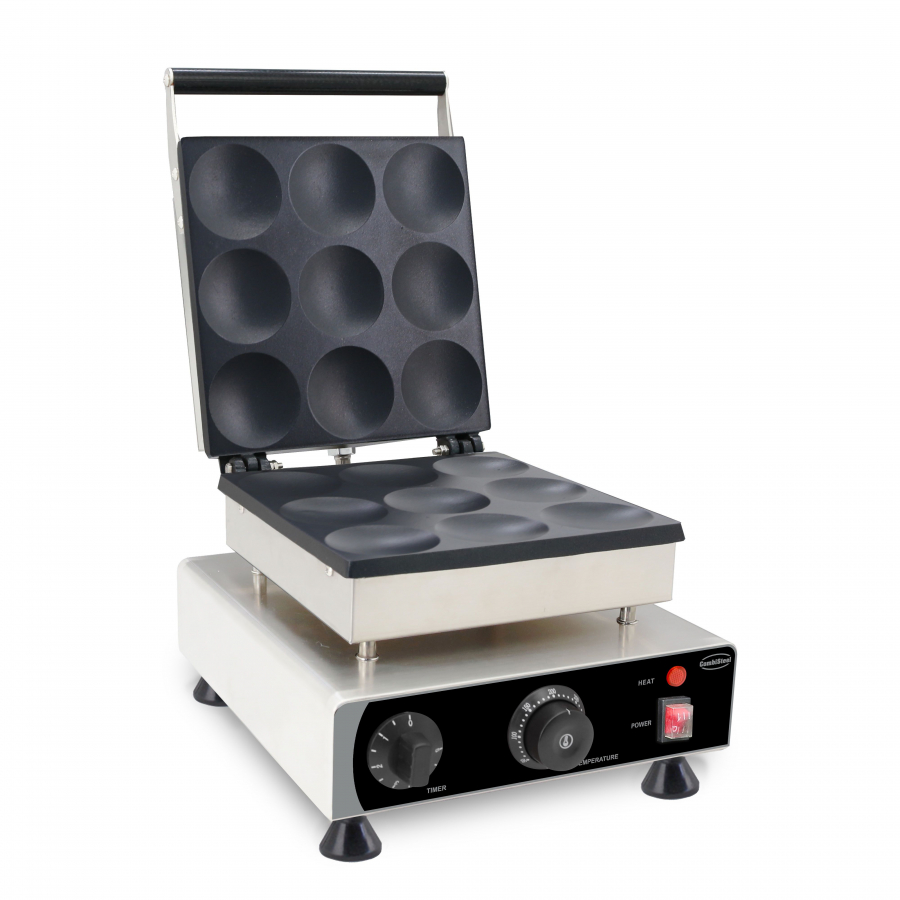 Pfannkuchenmaker 9× Ø7,5 cm – 230 V