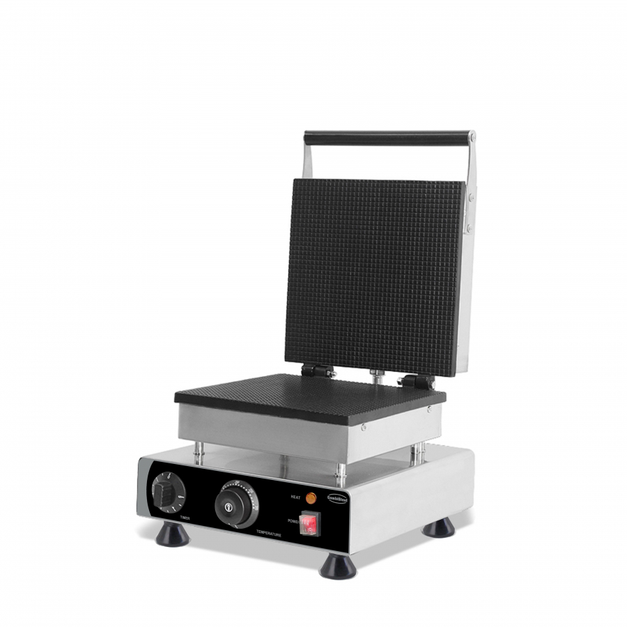 Sirup-Waffeleisen Quadrat – 253×253 mm – 1,75 kW