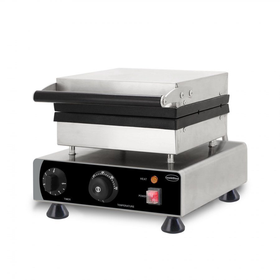 Sirup-Waffeleisen Quadrat – 253×253 mm – 1,75 kW