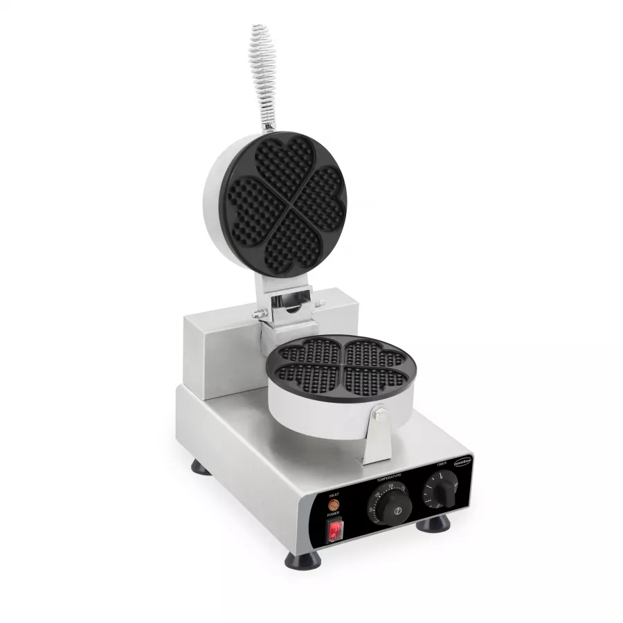 Waffeleisen 4 Stück Herzform – Profi Herzwaffeleisen