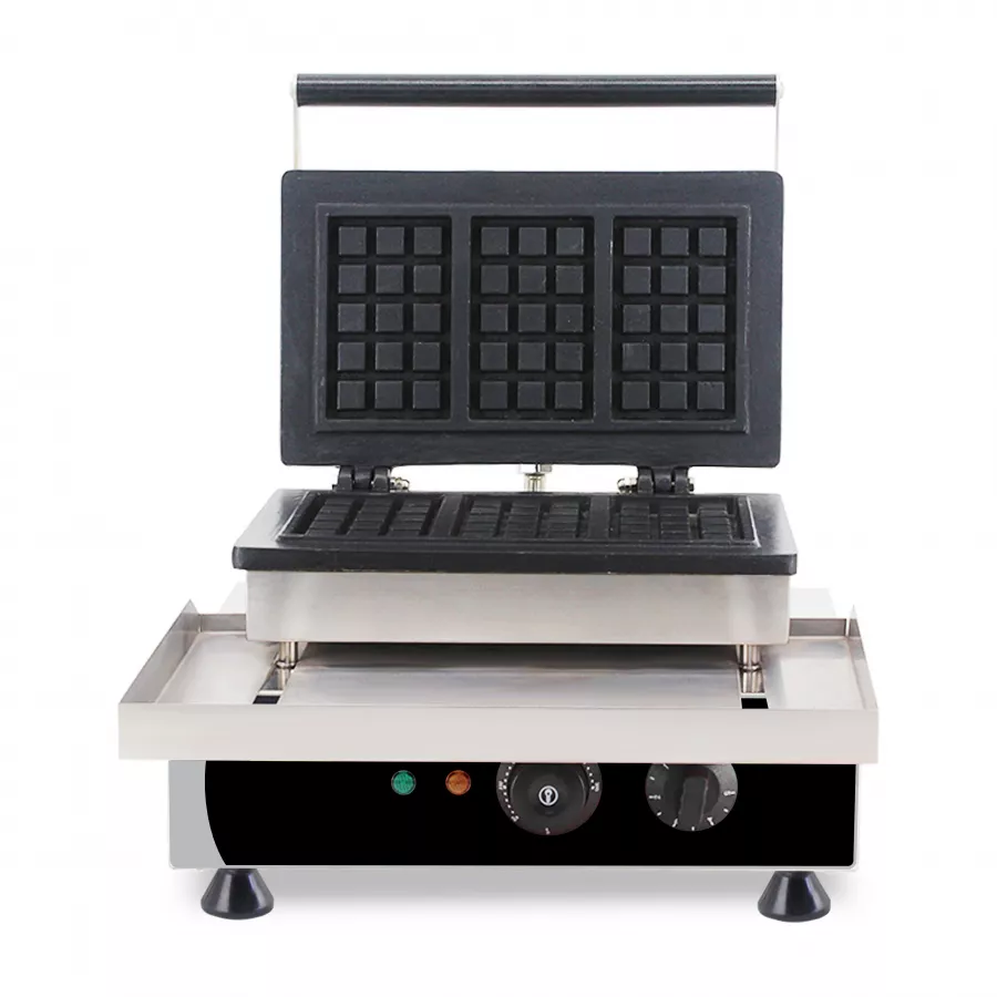 Waffeleisen 3 Stück Brüsseler Waffel – für Belgische Waffeln