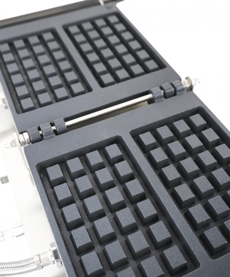 Waffeleisen für 2 Brüsseler Waffeln – 1,2 kW – 230 V Waffeleisen für 2 Brüsseler Waffeln – 1,2 kW – 230 V