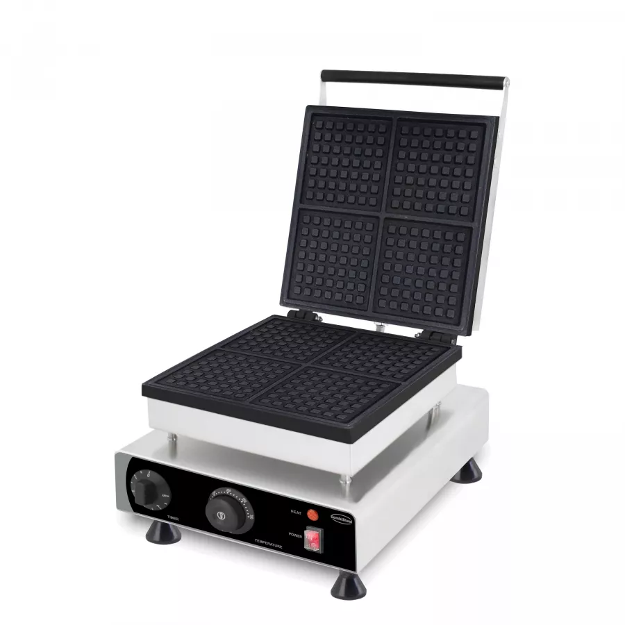 Waffeleisen 4 Stück quadratische Waffeln Waffeleisen 4 Stück quadratische Waffeln