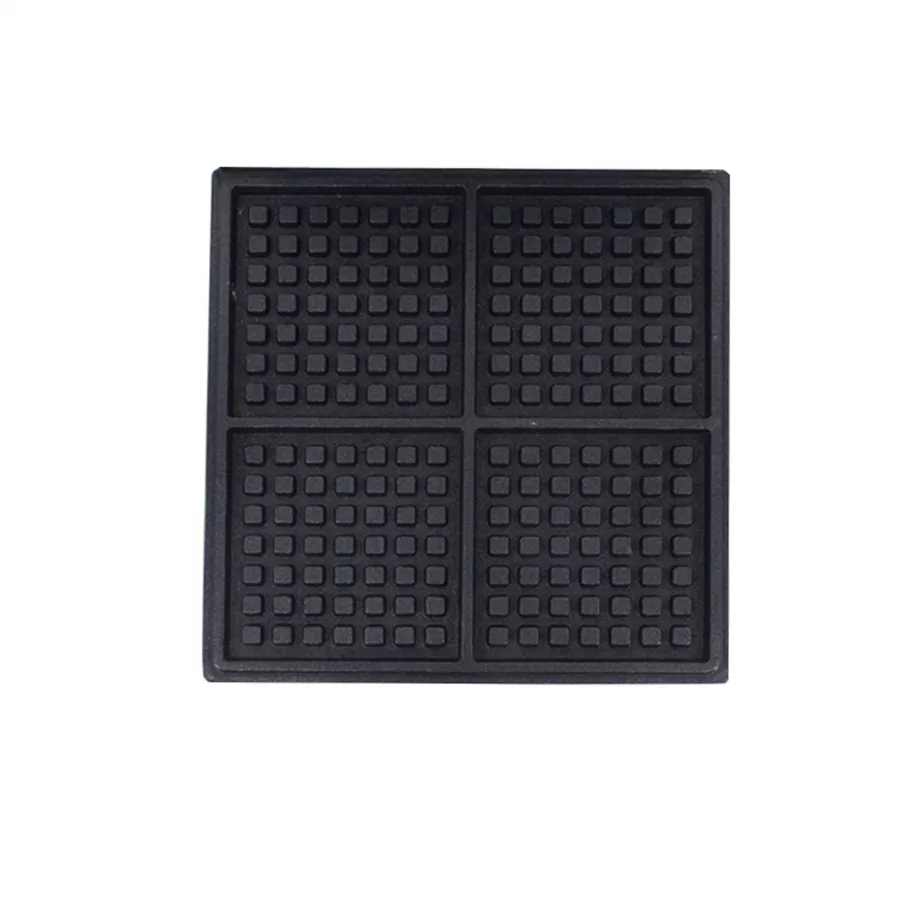 Waffeleisen 4 Stück quadratische Waffeln Waffeleisen 4 Stück quadratische Waffeln