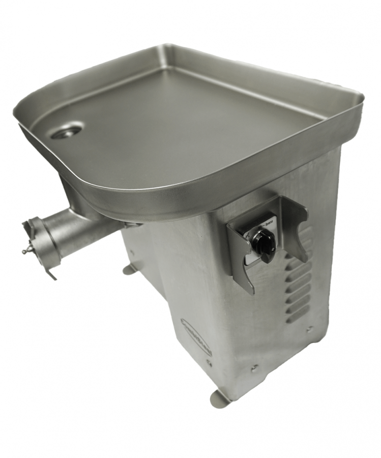 Fleischwolf, 150 kg/h, Edelstahl, 0,55 kW, 230 V, Profi-Tischgerät