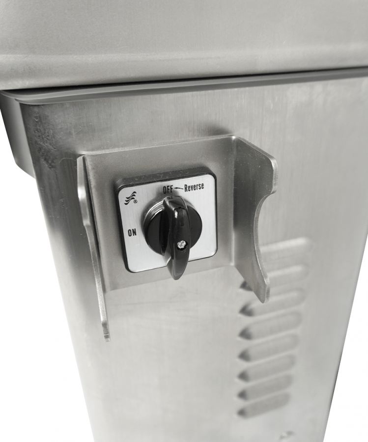 Fleischwolf, 150 kg/h, Edelstahl, 0,55 kW, 230 V, Profi-Tischgerät